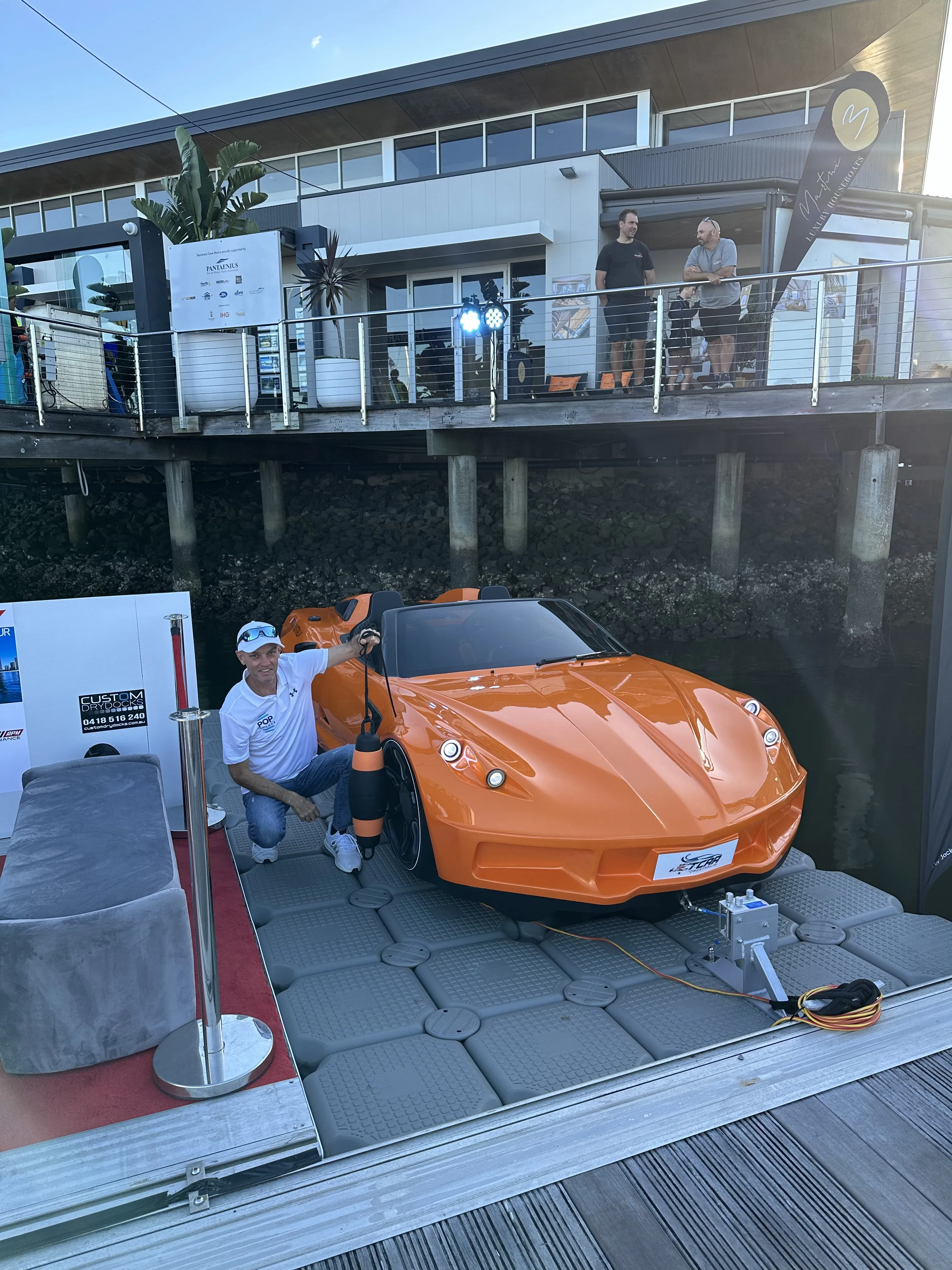 POP Fender underwater protection view