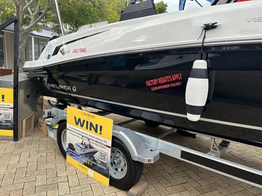 POP Fender on a boat at a boat show